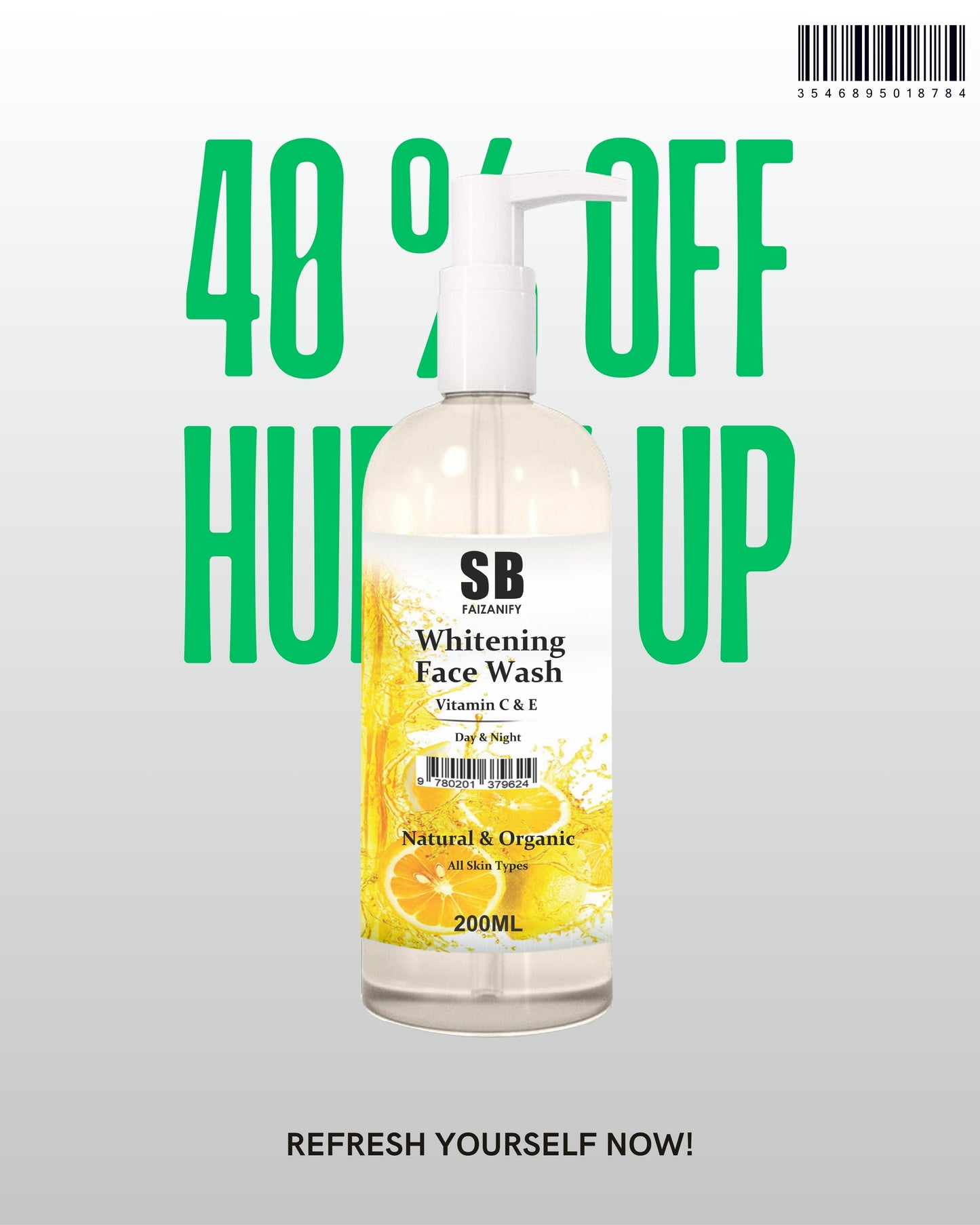 Face Wash Vitamin C & E