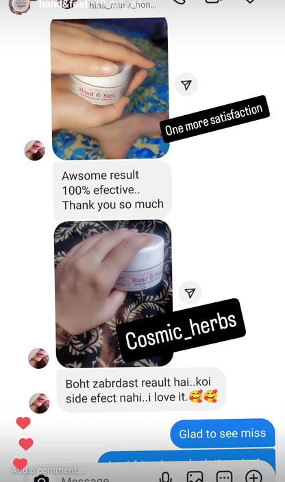 Hand Foot Whitening Cream